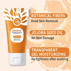 Orange Exfoliating gel (face/body gel)