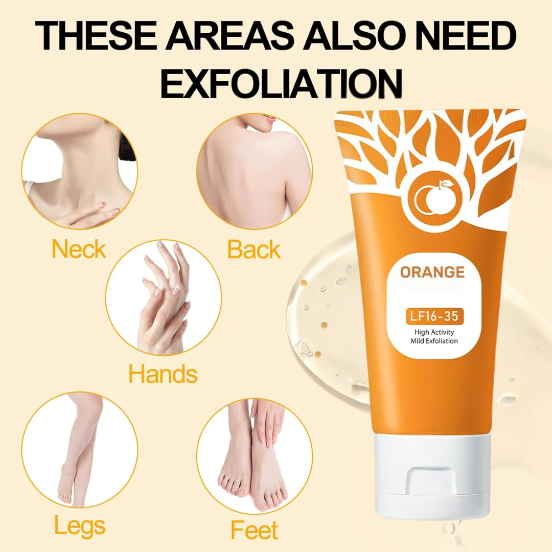 Orange Exfoliating gel (face/body gel)